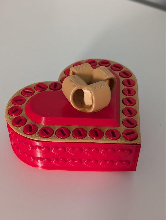 Locking Gift Box | Annoying Gift Box | Holiday Box | Christmas Gift | Family Joke Gift | Birthday Present | 3D Printed