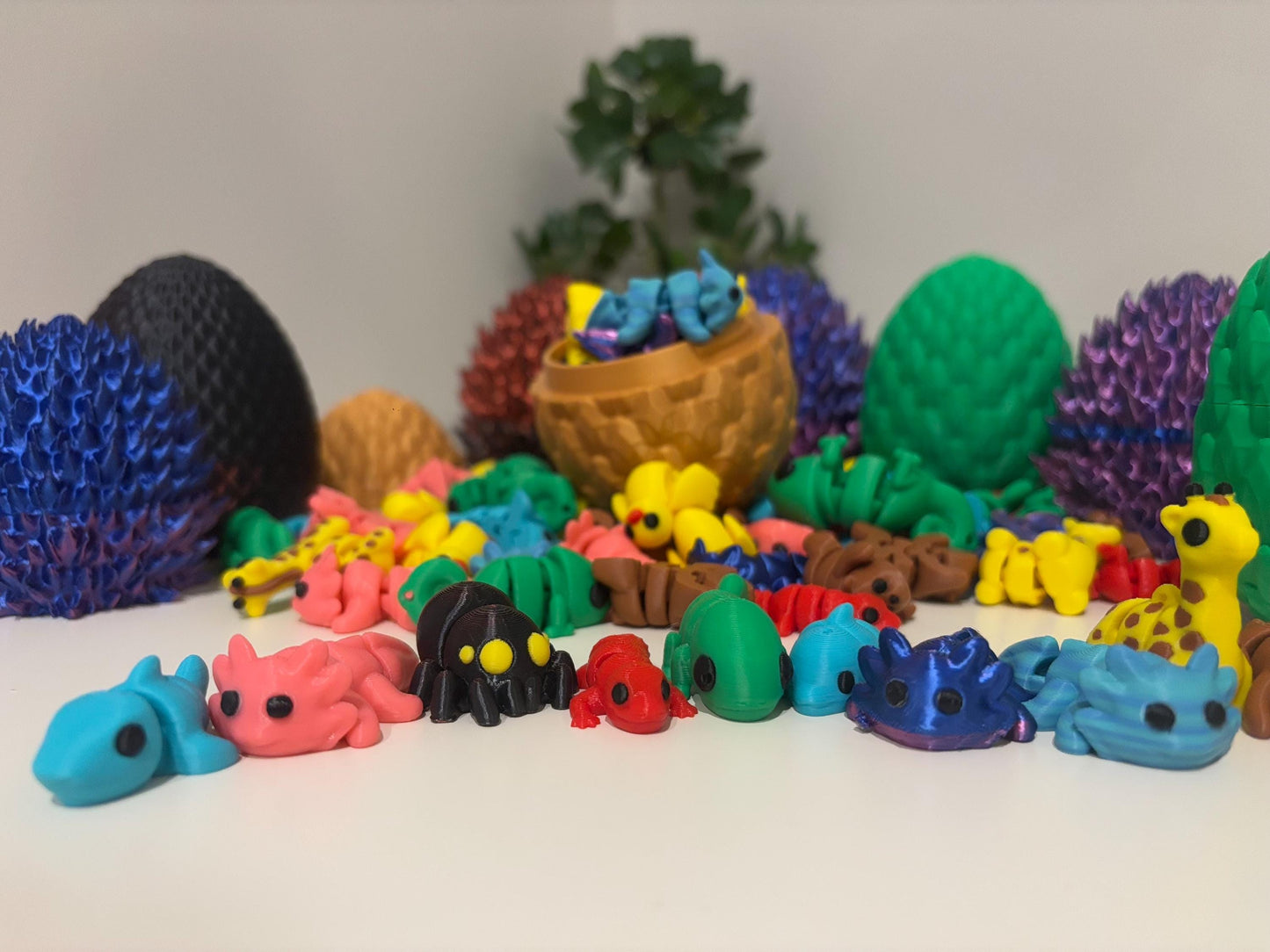 Mini Animals | Pick Your Own | Articulating Tiny Animals | 3D Printed Fidget Toy | Sensory Toy | Bulk Animal Gifts | Baby Animals